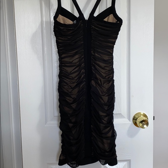 Sold ❣️ BCBG Ruched Fitted Dress - Picture 2 of 7